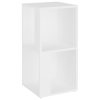 Corner Cabinet Engineered Wood – 33x33x67 cm, White