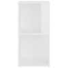 Corner Cabinet Engineered Wood – 33x33x67 cm, White