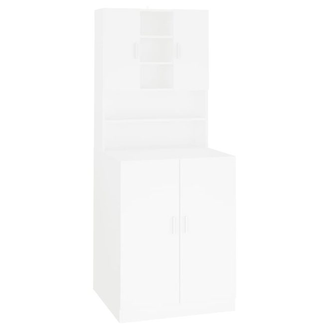 Washing Machine Cabinet – White