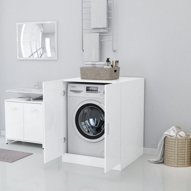 Washing Machine Cabinet – White