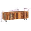 Affton TV Cabinet 110x30x40 cm Solid Wood Reclaimed