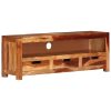 Uttoxeter TV Cabinet 110x30x40 cm Solid Wood Acacia