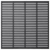 Louver Fence WPC – 180×180 cm, Grey