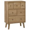 Chest of Drawers 56x30x80 cm Solid Wood Teak