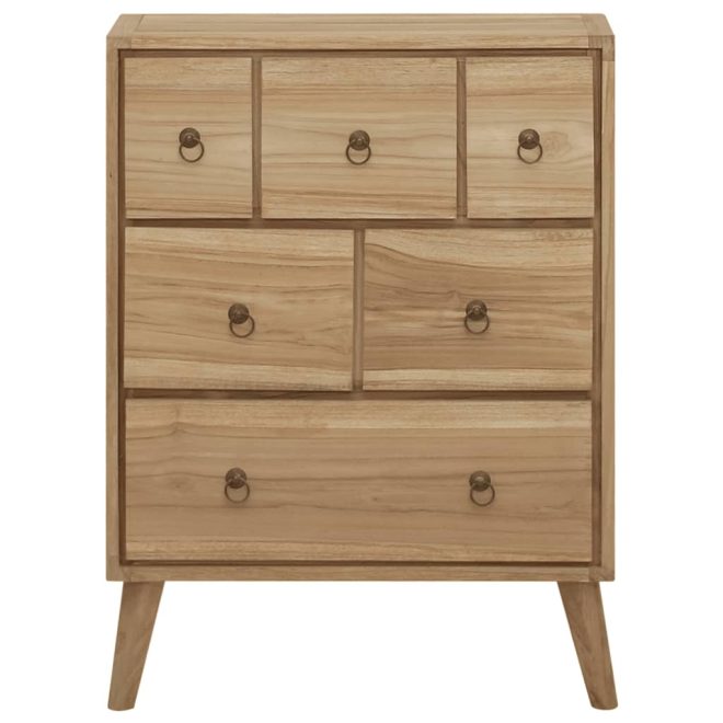 Chest of Drawers 56x30x80 cm Solid Wood Teak