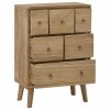 Chest of Drawers 56x30x80 cm Solid Wood Teak