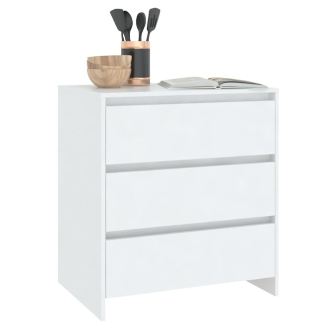 Sideboard 70x41x75 cm Engineered Wood – White