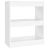 Bloomington Book Cabinet/Room Divider 60x30x72 cm – White