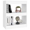 Bloomington Book Cabinet/Room Divider 60x30x72 cm – White