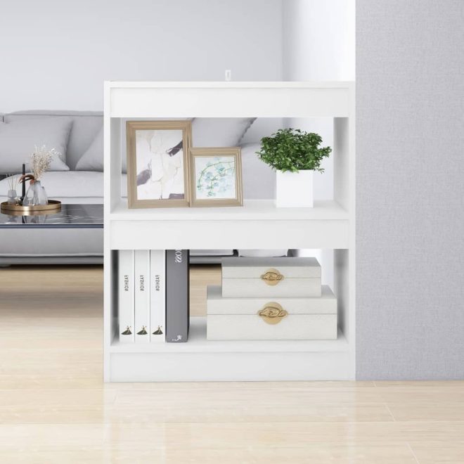 Bloomington Book Cabinet/Room Divider 60x30x72 cm – White