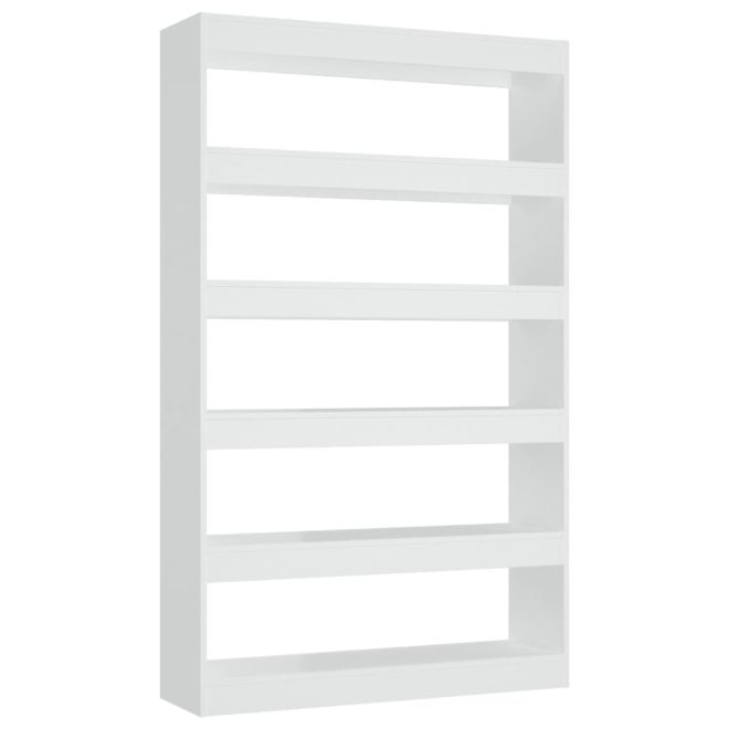 Bradwell Book Cabinet/Room Divider 100x30x166 cm – White