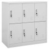 Locker Cabinet 90x45x92.5 cm Steel