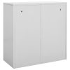 Locker Cabinet 90x45x92.5 cm Steel