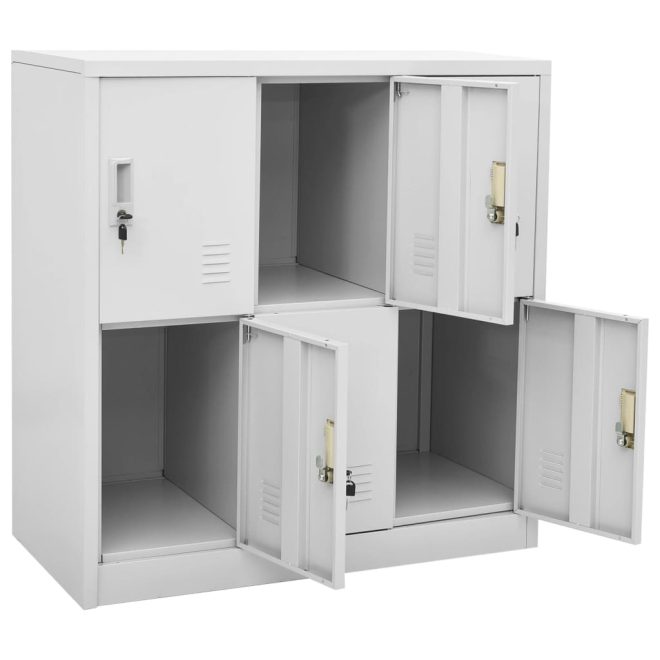 Locker Cabinet 90x45x92.5 cm Steel