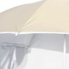 Beach Umbrella with Side Walls 215 cm – Sand