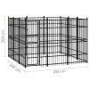 Outdoor Dog Kennel Steel – 288x288x200 cm