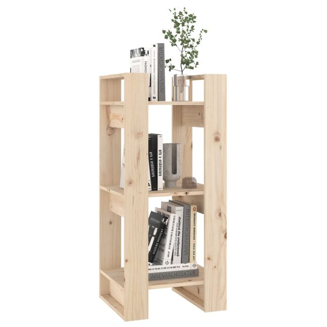 Dale Book Cabinet/Room Divider 41x35x91 cm Solid Wood Pine – Brown