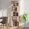 Adelphi Book Cabinet/Room Divider 51x25x163.5 cm Solid Wood Pine – Brown