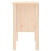 Duarte Bedside Cabinet 40x35x61.5 cm Solid Wood Pine – Brown, 1