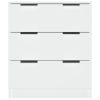 Sideboard 60x30x70 cm Engineered Wood – White