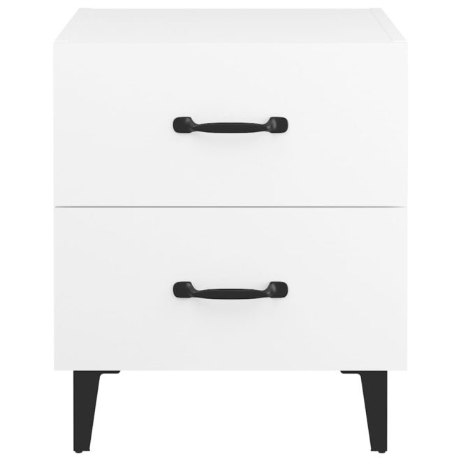 Broadlands Bedside Cabinet 40x35x47.5 cm – White, 1