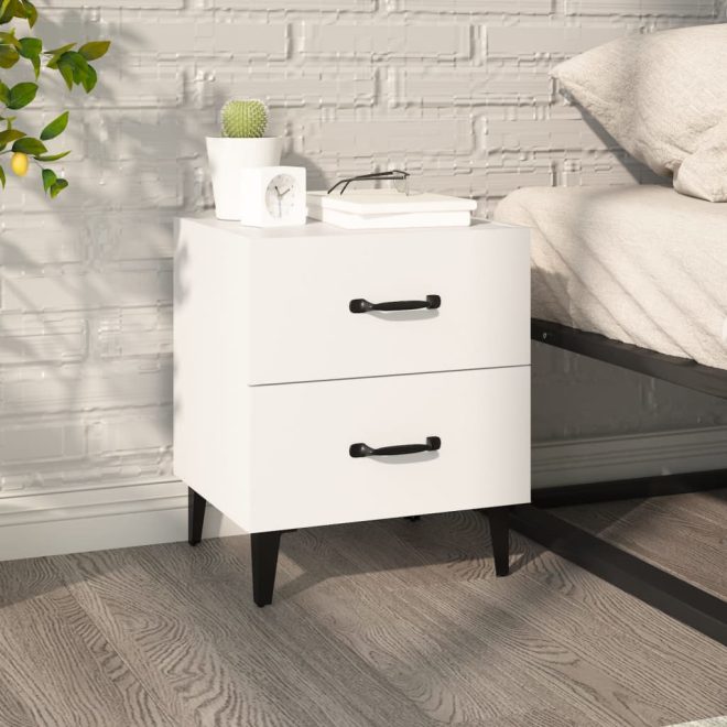 Broadlands Bedside Cabinet 40x35x47.5 cm – White, 1