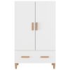 Highboard 70x31x115 cm Engineered Wood – White