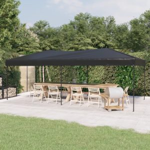 Folding Party Tent Anthracite 3×6 m