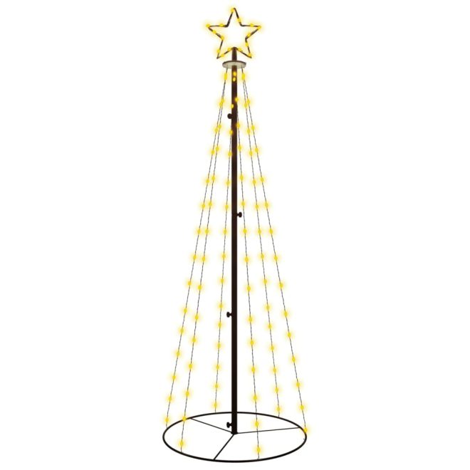 Christmas Cone Tree LEDs – 180×70 cm, Warm White