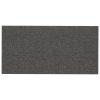 Wall Panels 12 pcs Dark Grey 30×15 cm Fabric – 30×15 cm