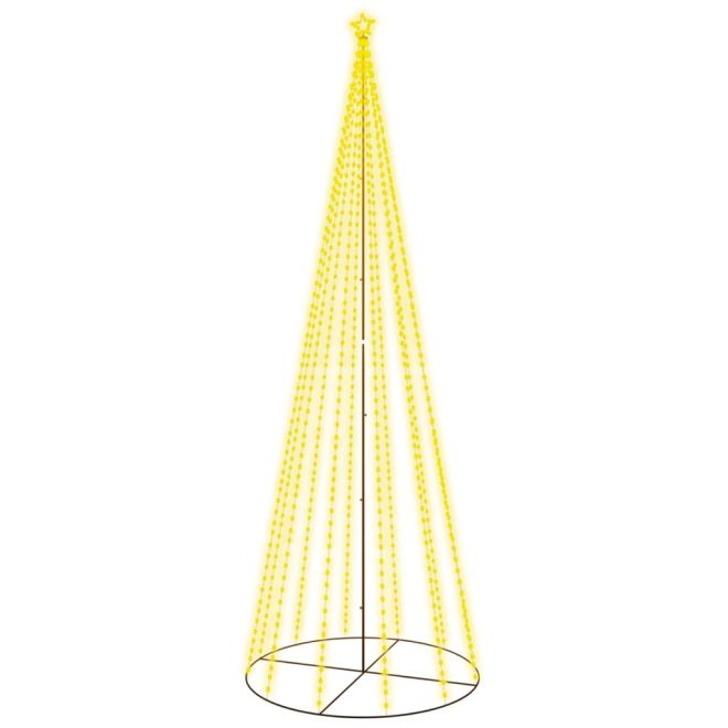 Christmas Cone Tree LEDs – 500×160 cm, Warm White