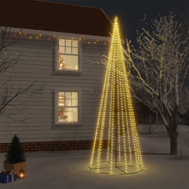 Christmas Cone Tree LEDs – 500×160 cm, Warm White