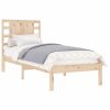 Ampthill Bed Frame Solid Wood – SINGLE, Brown