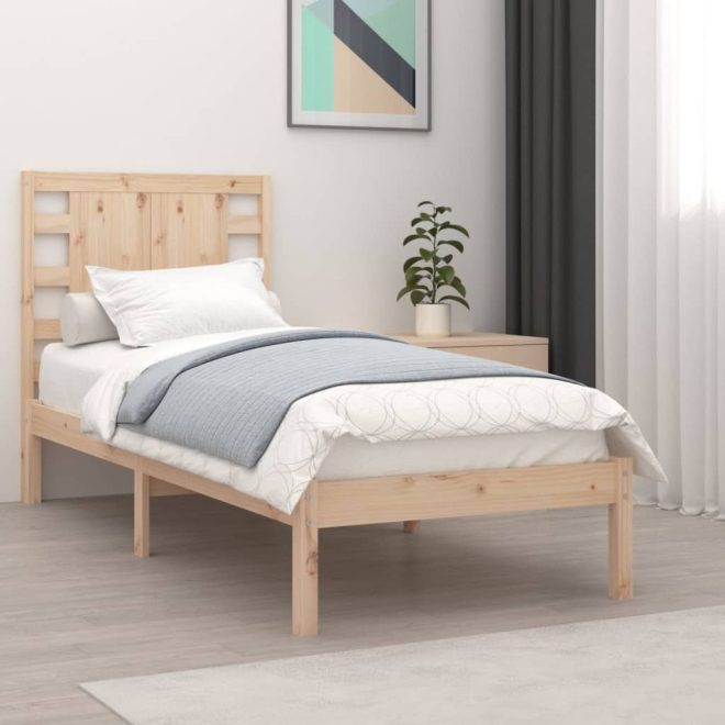 Ampthill Bed Frame Solid Wood – SINGLE, Brown