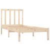 Aberdeen Bed Frame Solid Wood Pine – SINGLE, Brown