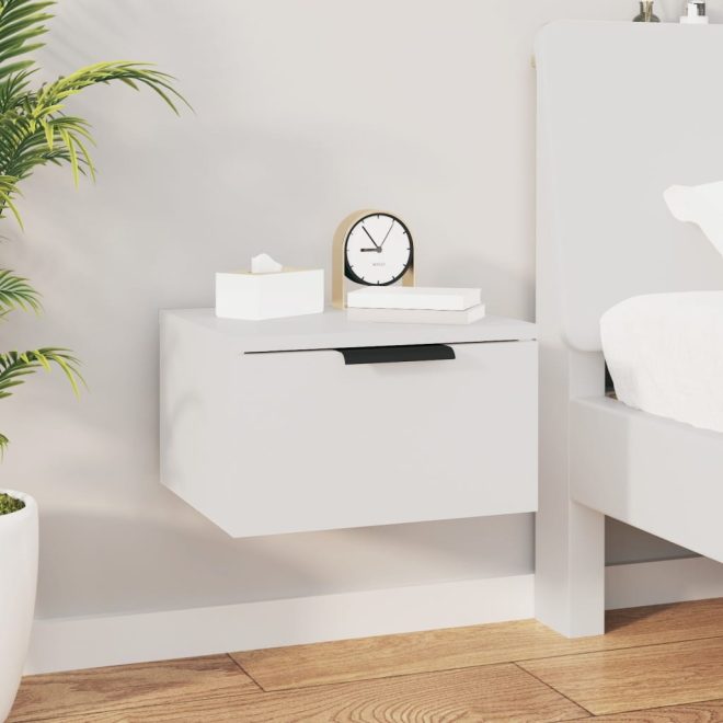 Bridgeview Wall-mounted Bedside Cabinets 2 pcs 34x30x20 cm – White