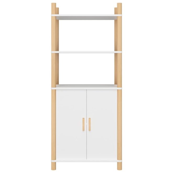 Highboard 60x40x141 cm Engineered Wood – White