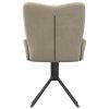 Swivel Dining Chairs 2 pcs Velvet – Light Grey