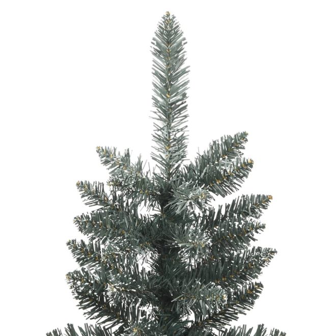 Artificial Slim Christmas Tree with Stand Green PVC – 120×40.5 cm