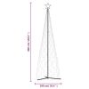 Christmas Cone Tree LEDs – 300×100 cm, Cold White