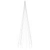 Christmas Tree on Flagpole Warm White LEDs – 500×160 cm, Straight shaped LED lights