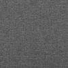 Headboard Dark Grey Fabric – 100x5x78/88 cm, 1