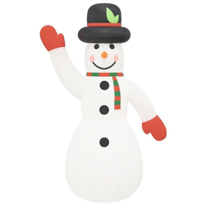 Christmas Inflatable Snowman with LEDs – 455 cm