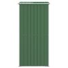 Garden Shed 192x108x223 cm Galvanised Steel – Green