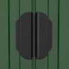 Garden Shed 192x108x223 cm Galvanised Steel – Green