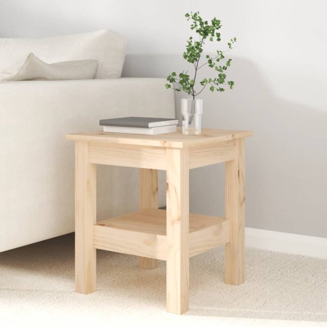 Coffee Table Solid Wood Pine – 35x35x40 cm