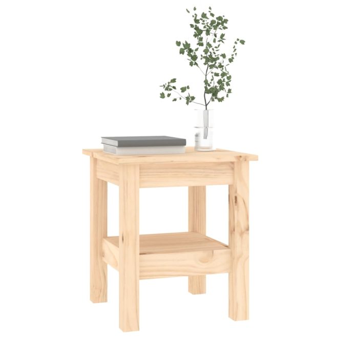 Coffee Table Solid Wood Pine – 35x35x40 cm