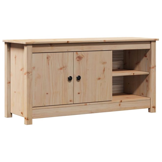 Waikanae TV Cabinet 103×36.5×52 cm Solid Wood Pine