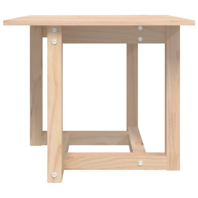 Coffee Table Solid Wood Pine – 50x50x45 cm