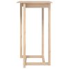 Bar Table Solid Wood Pine – 60x60x110 cm